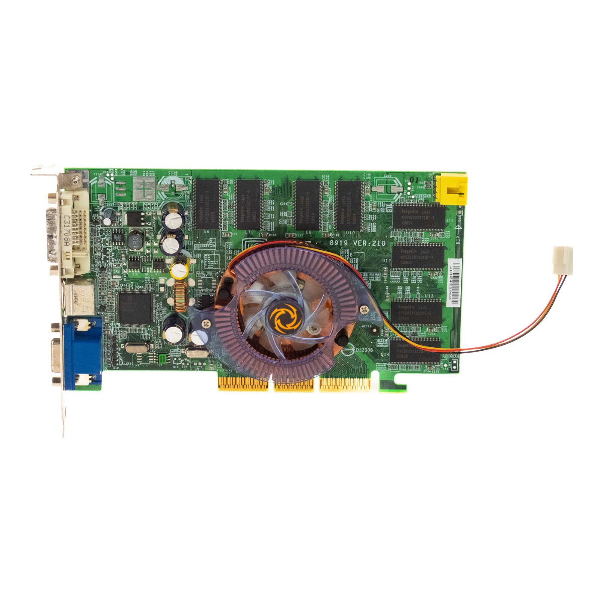 MSI GeForce FX 5200 128 Mo DDR MS-8919B AGP