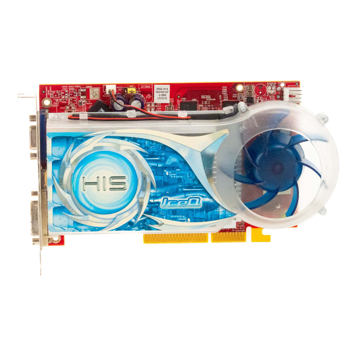 HIS ATI Radeon X1650 PRO ICEQ 512 Mo DDR2 AGP