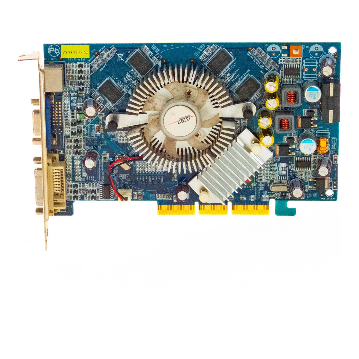 PNY GEFORCE 7600 GS 256 Mo DDR2 G77600SABE25Y AGP