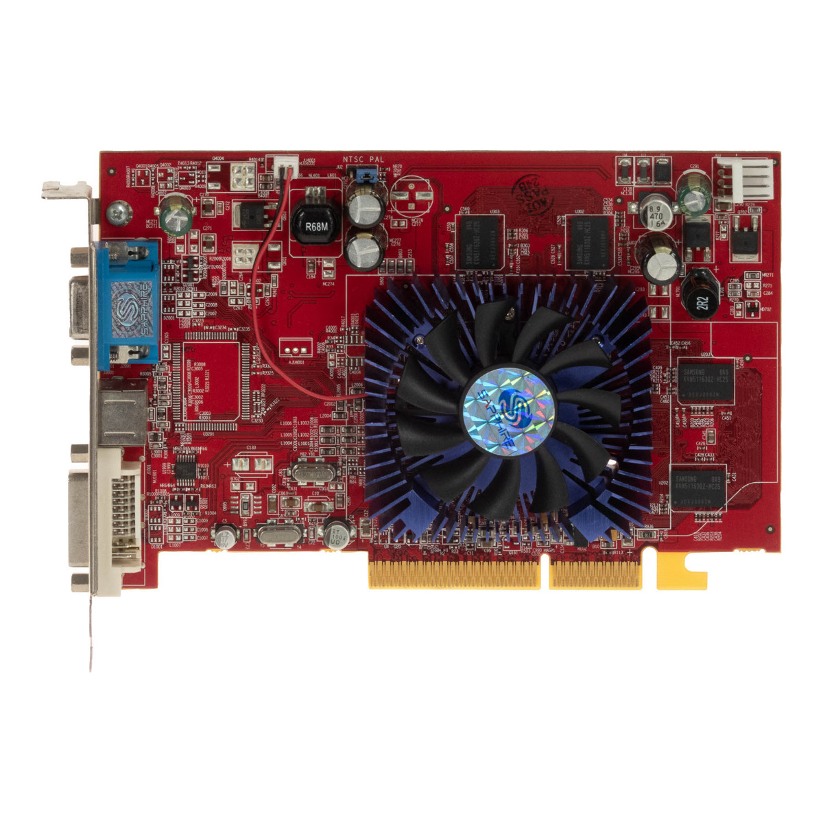 Sapphire ATI Radeon X1650 Pro 512 Mo DDR2 288-80C85-304SA AGP