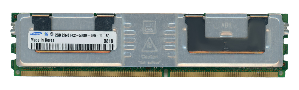 SAMSUNG 2Go DDR2 2Rx8 PC2-5300F 667MHz FULLY BUFFERED ECC RADIATEUR