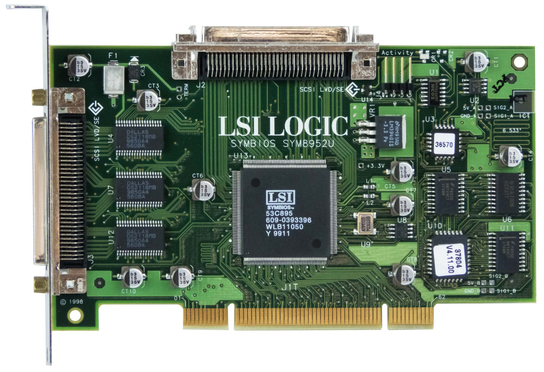 HP 114009-001 SYM8952U Ultra2 SCSI PCI