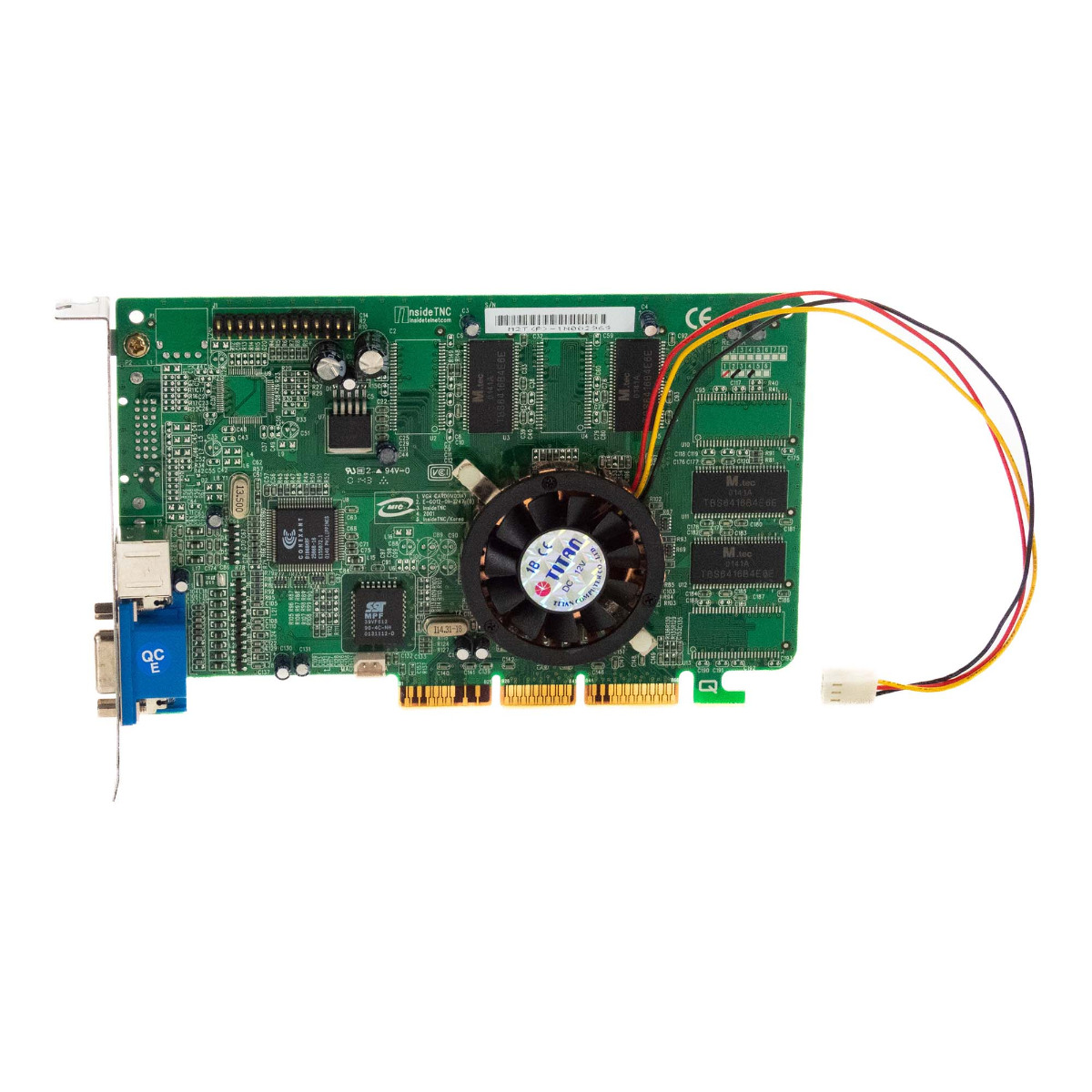 InsideTNC NVIDIA GEFORCE4 MX440 64MB M2T(P)-1N002969 AGP