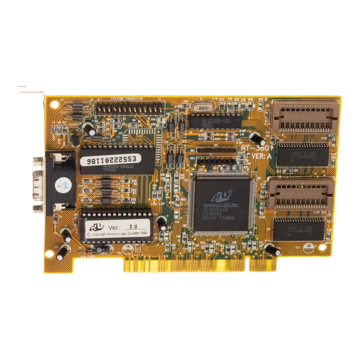AVANCE LOGIC ALG2301.B 1MB RT-3601 PCI