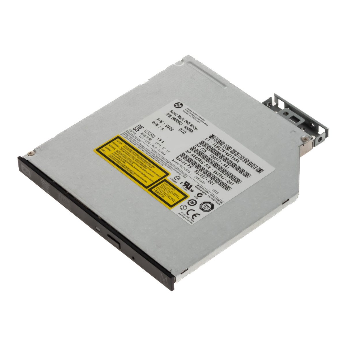 HP GUB0N 652297-001 700577-6E1 DVD/CD REWRITABLE DRIVE SATA ULTRA SLIM