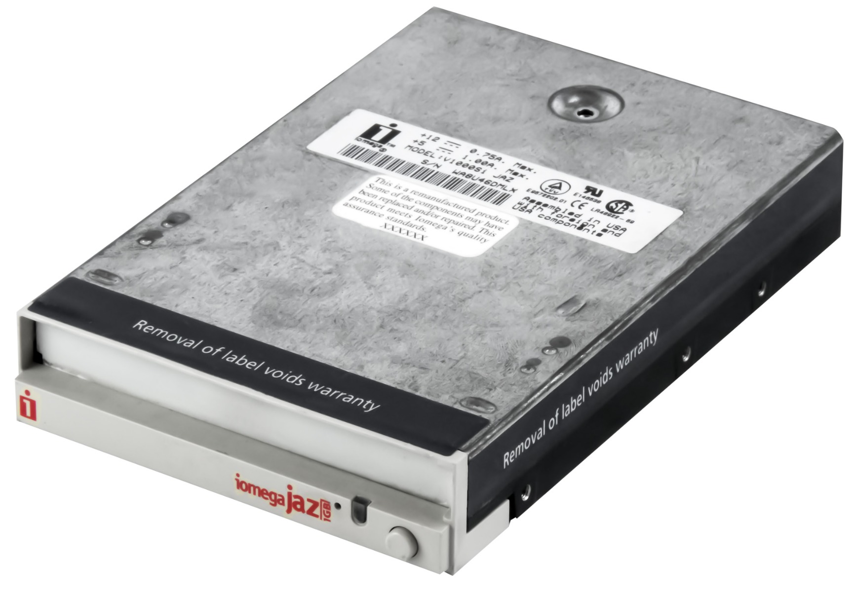 iOMEGA V1000Si JAZ 1GB SCSI 50 broches 3,5''