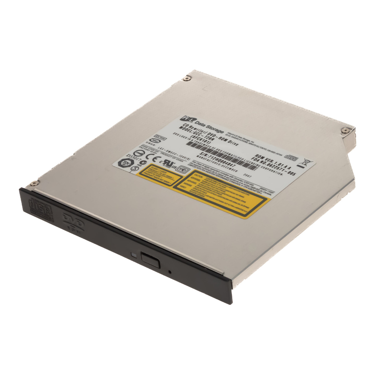 HITACHI LG GCC-T20N Lecteur Combo CD-RW/DVD-ROM SATA SLIM