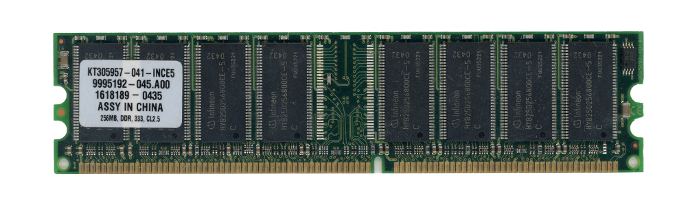 KINGSTON 256 Mo DDR PC2700U 333 MHz KT305957-041-INCE5 9995192-045.A00 Non-ECC