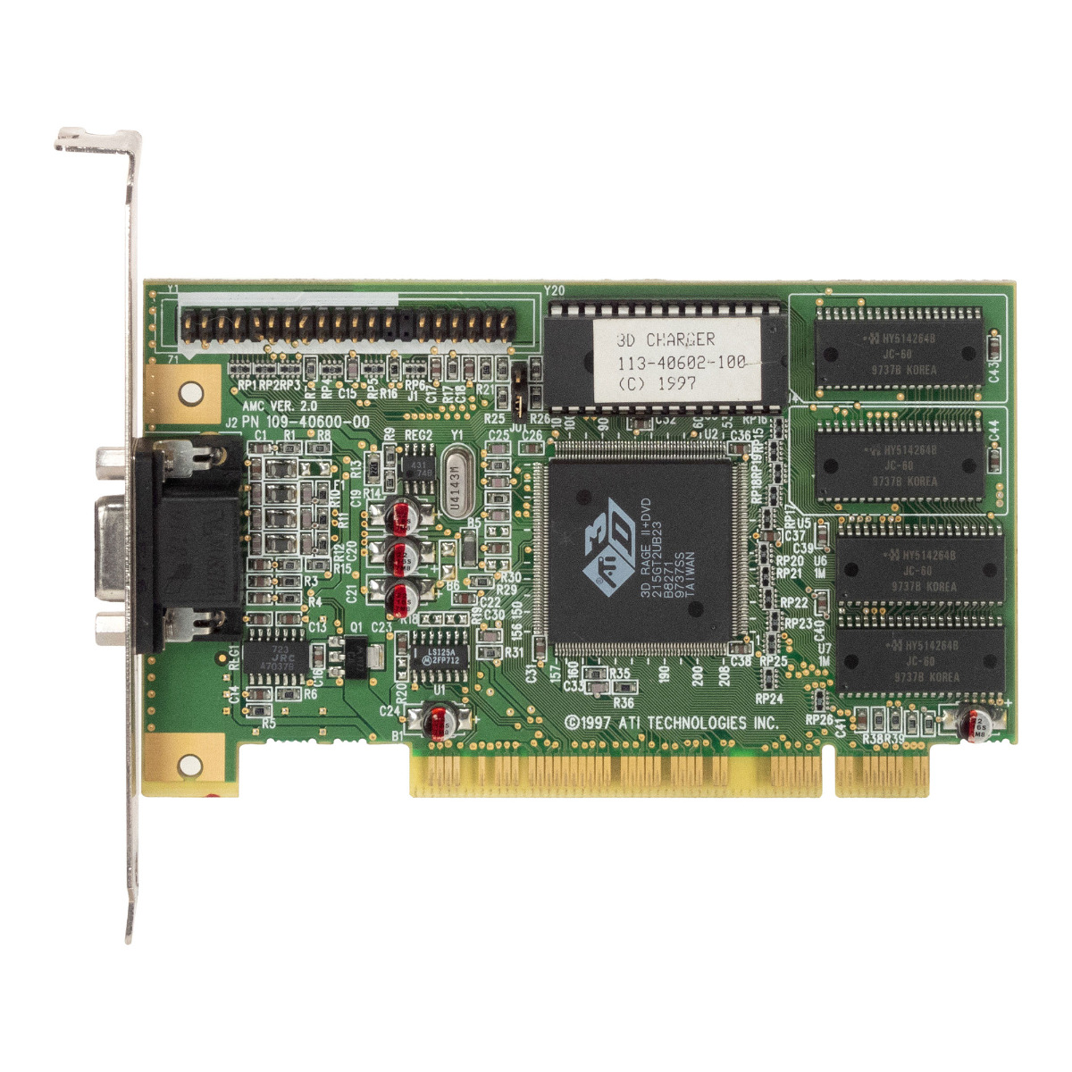 ATI RAGE II + DVD 4MB 113-40602-100 3D CHARGER PCI