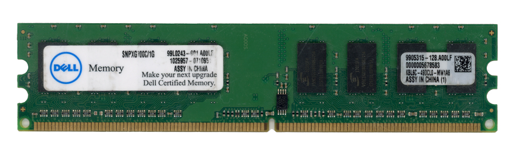 DELL 1 Go DDR2 PC2-6400U 800 MHz SNPXG700C/1G Non-ECC