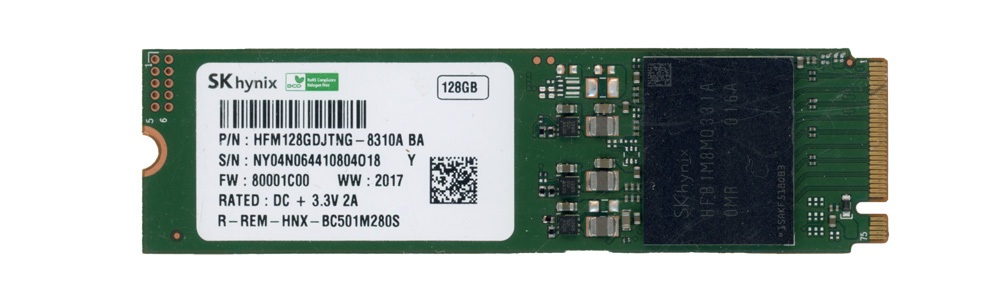 SK HYNIX 128 Go TLC M.2 PCIe 3.0 x4 HFM128GDJTNG-8310A