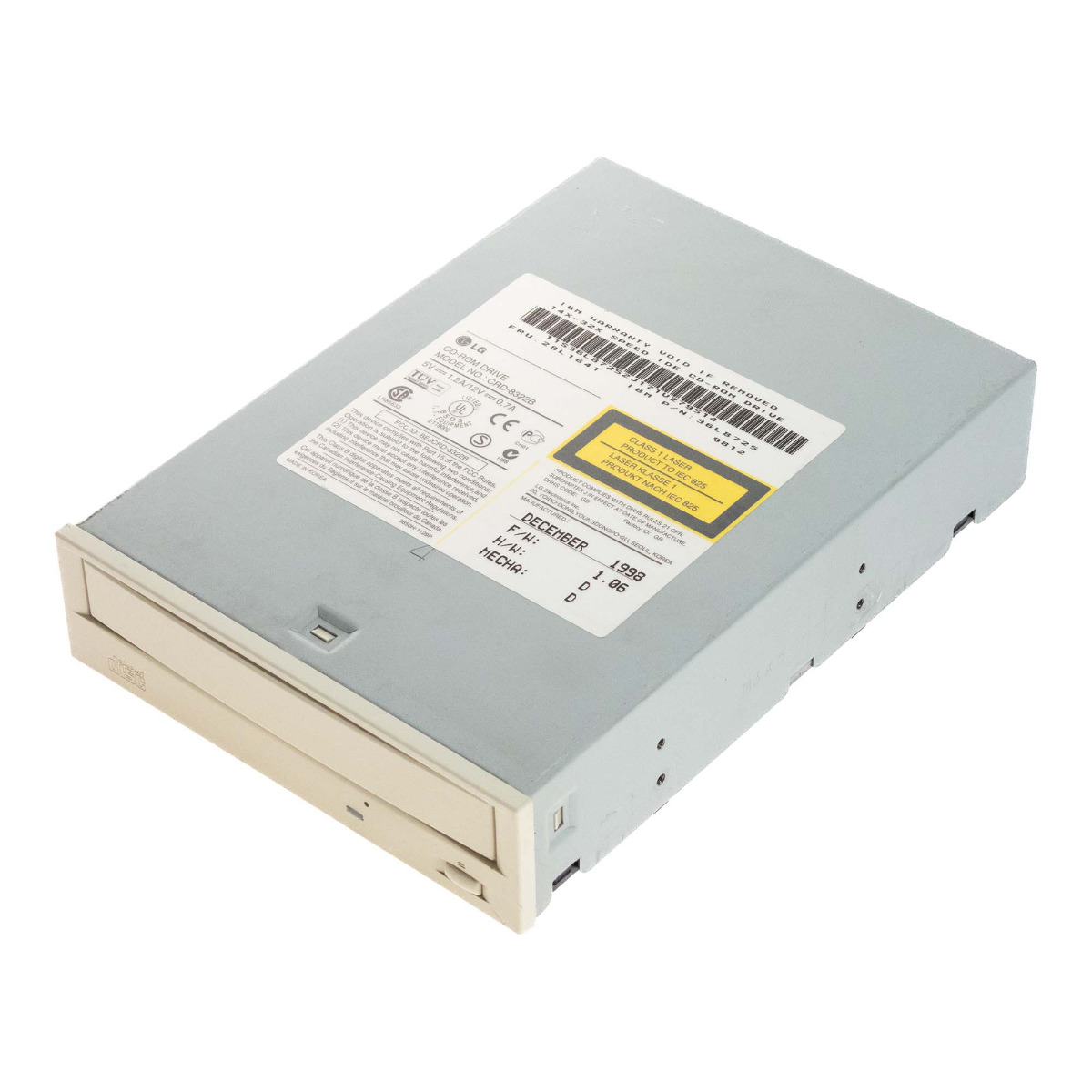Lecteur CD-ROM IBM 28L1641 36L8725 CRD-8322B ATA 5,25''