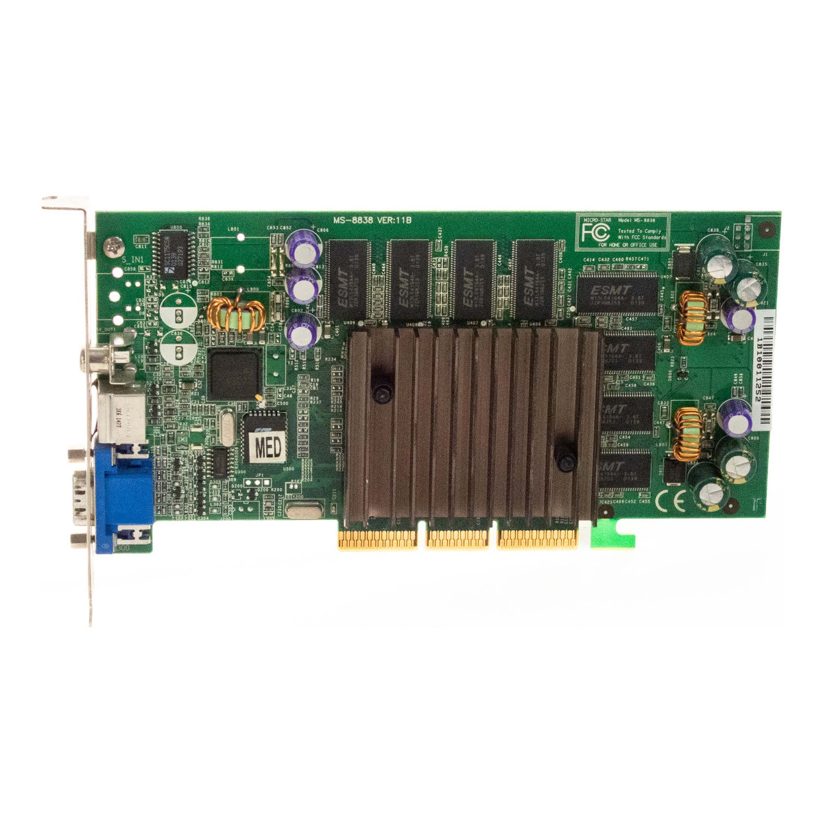 MSI NVIDIA GEFORCE3 Ti 200 64MB MS-8838 VER: 11B AGP