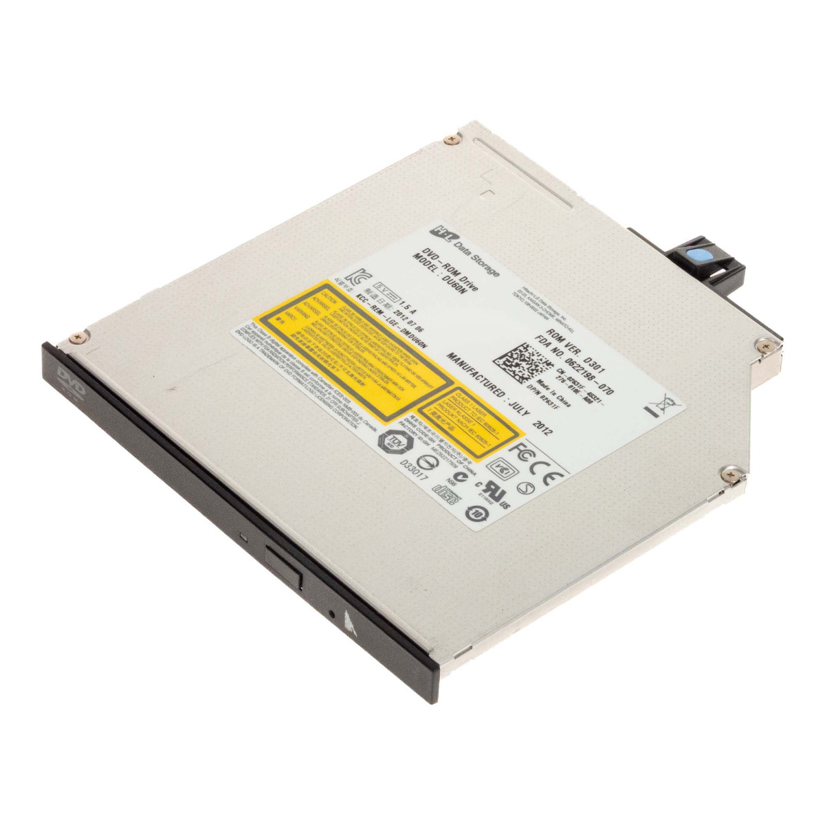 DELL DU60N 02631F Lecteur DVD-ROM SATA Ultra Slim