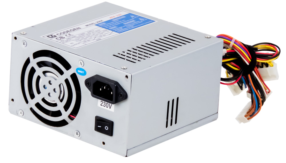 CODEGEN 200X 200W ATX 20-PIN MOLEX FDD