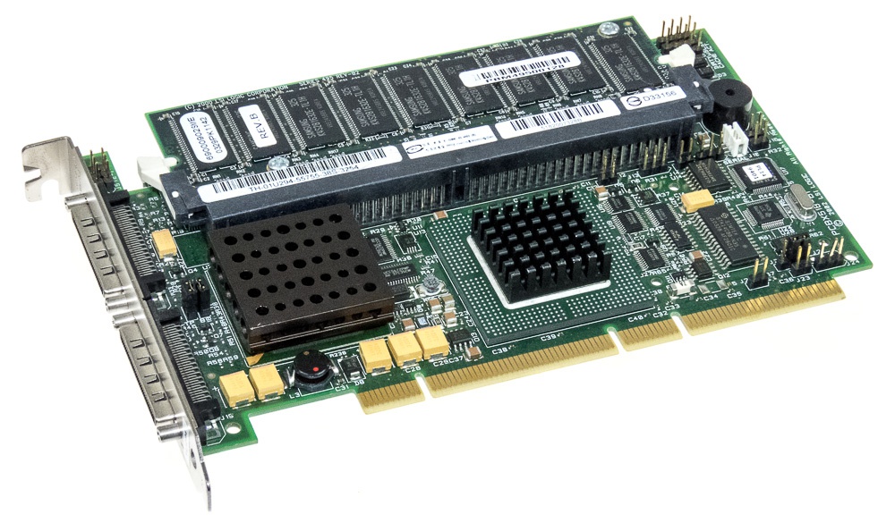 DELL 01U294 PERC4/DC Dual U320 SCSI 128 Mo PCI-X avec BBU