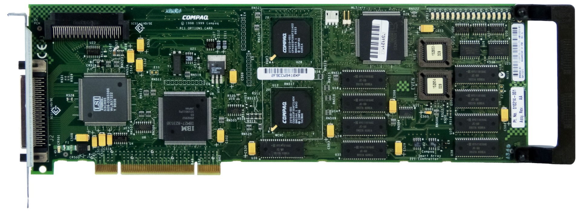 HP 400546-001 CONTRÔLEUR SCSI SMART ARRAY 221 PCI