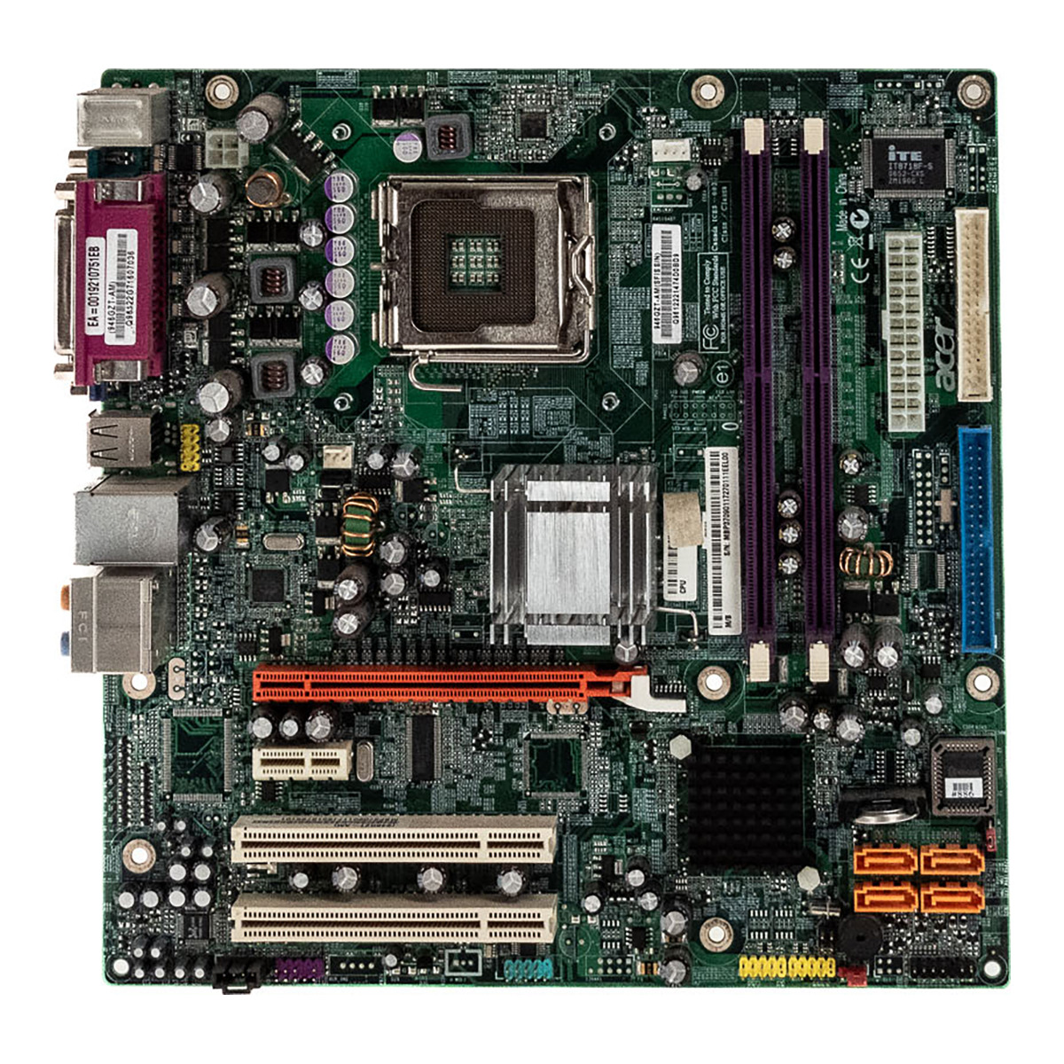 ECS 946GZT-AM SOCKET LGA775 DDR2 PCIe PCI microATX
