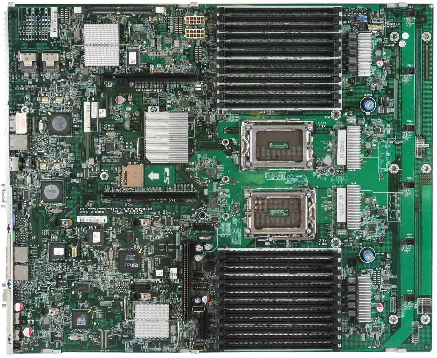 HP 669515-001 570047-002 613733-001 2x Socket G34 24x DDR3 DL385 G7