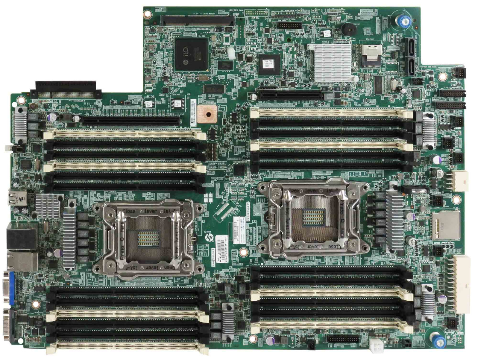HP 677046-001 648444-002 2x SOCKET LGA2011 24x DDR3 CARTE MÈRE SYSTÈME pour DL160 G8