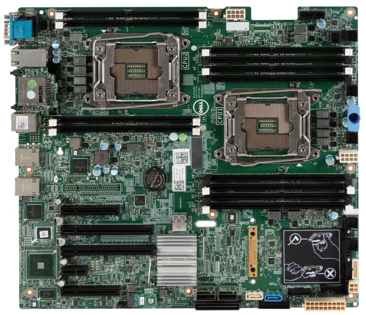 DELL 0CN7X8 CARTE MÈRE DUAL LGA2011 DDR4 pour PowerEdge R430 R530