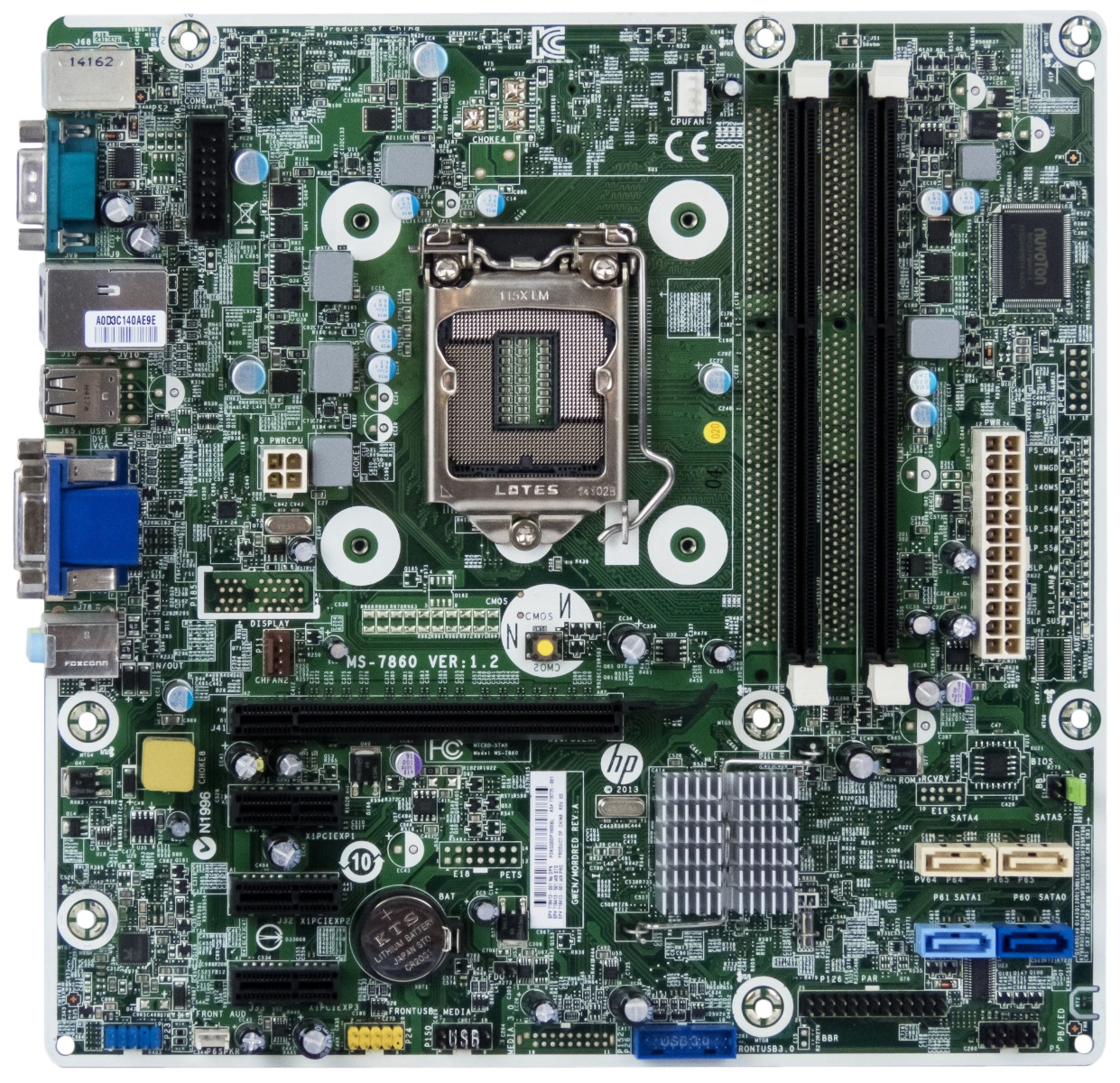 HP 718413-001 MS-7860 LGA1150 DDR3 PCIE microATX