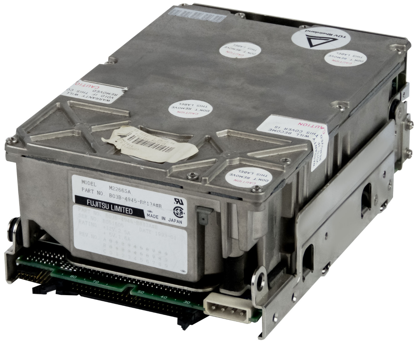 FUJITSU 1GB 3.6K SCSI 50-PIN 5.25'' M2266SA