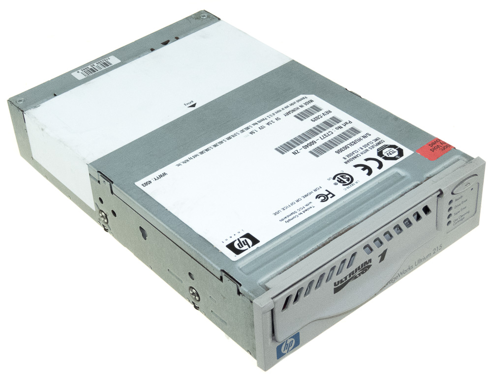 HP C7377-60040-ZN LTO1 100/200 Go SCSI ULTRIUM 215
