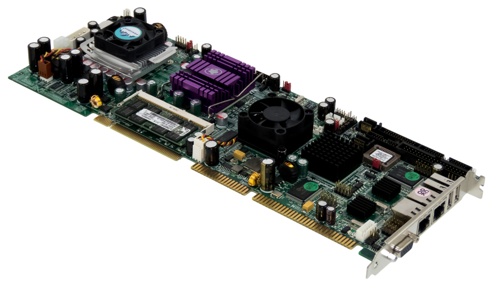 PORTWELL ROBO-8718UG2A SOCKET 478 CPU 1.73GHz SL7SA DDR2 PICMG SBC