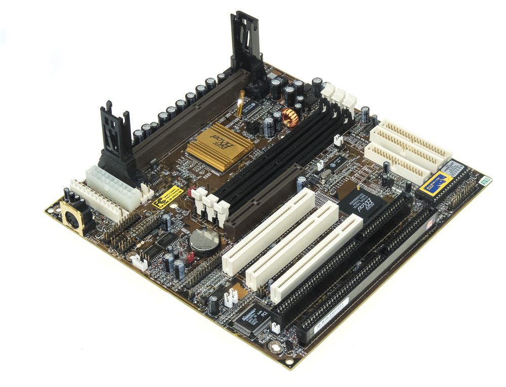 CARTE MÈRE PC CHIPS M726 SOCKET SLOT1 SDRAM AGP ISA PCI Baby-AT