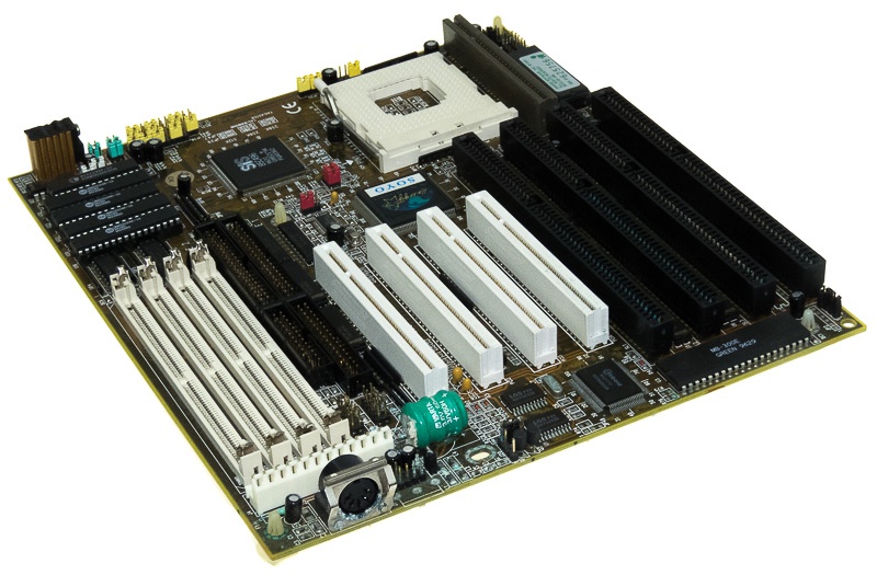 SOYO SY-4SAW2 4SAW2 SOCKET 3 FPM/EDO DRAM ISA PCI VLB BABY-AT