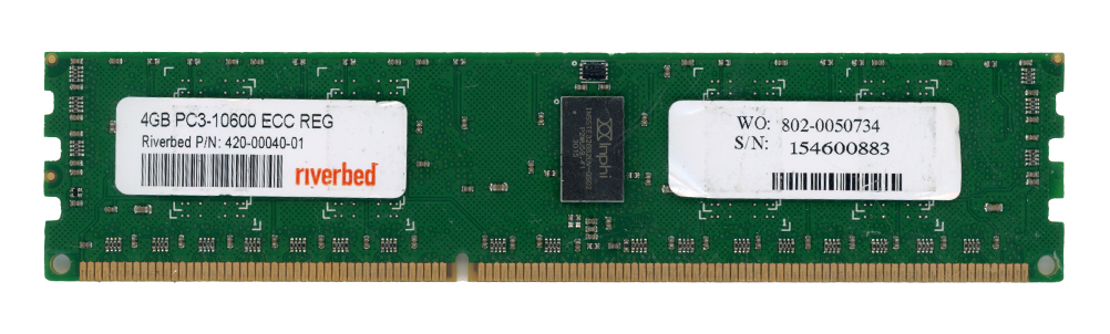 RIVERBED 4 Go DDR3 PC3-10600R 1333 MHz 420-00040-01 ECC REGISTERED