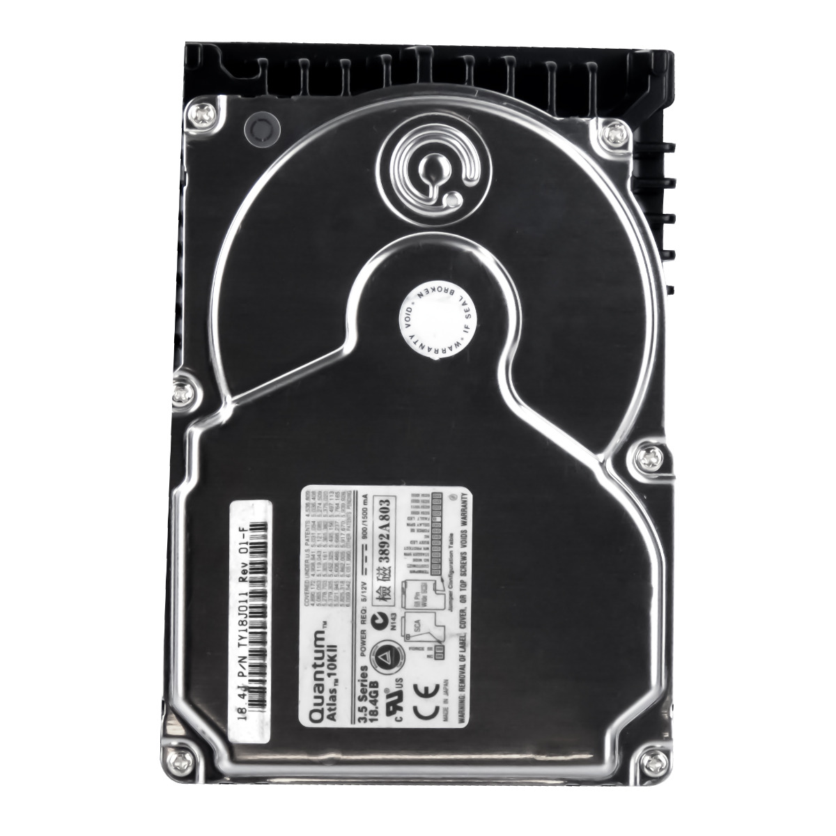 QUANTUM ATLAS 10K II 18GB 10K 8MB SCSI U160 3,5'' TY18J011