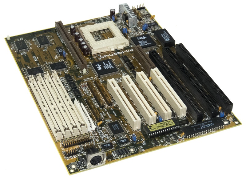 CARTE MÈRE ASUS P/I-P55TP4N SOCKET 7 FPM DRAM ISA PCI Baby-AT