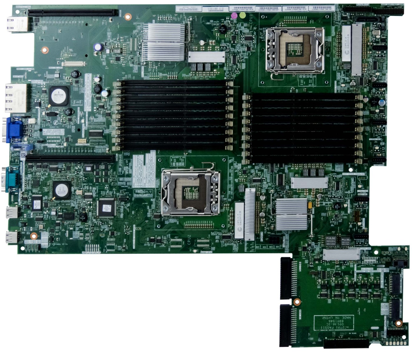 Carte mère IBM 59Y3793 / 69Y4438 double socket LGA1366 DDR3 pour serveurs x3550/x3650 M3