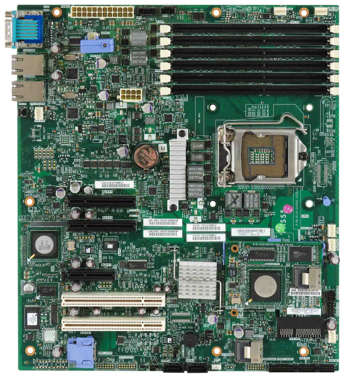 IBM 69Y1013 LGA1156 DDR3 SYSTEM BOARD pour x3250 M3 / x3200 M3 + 49Y4737 CONTROLLER