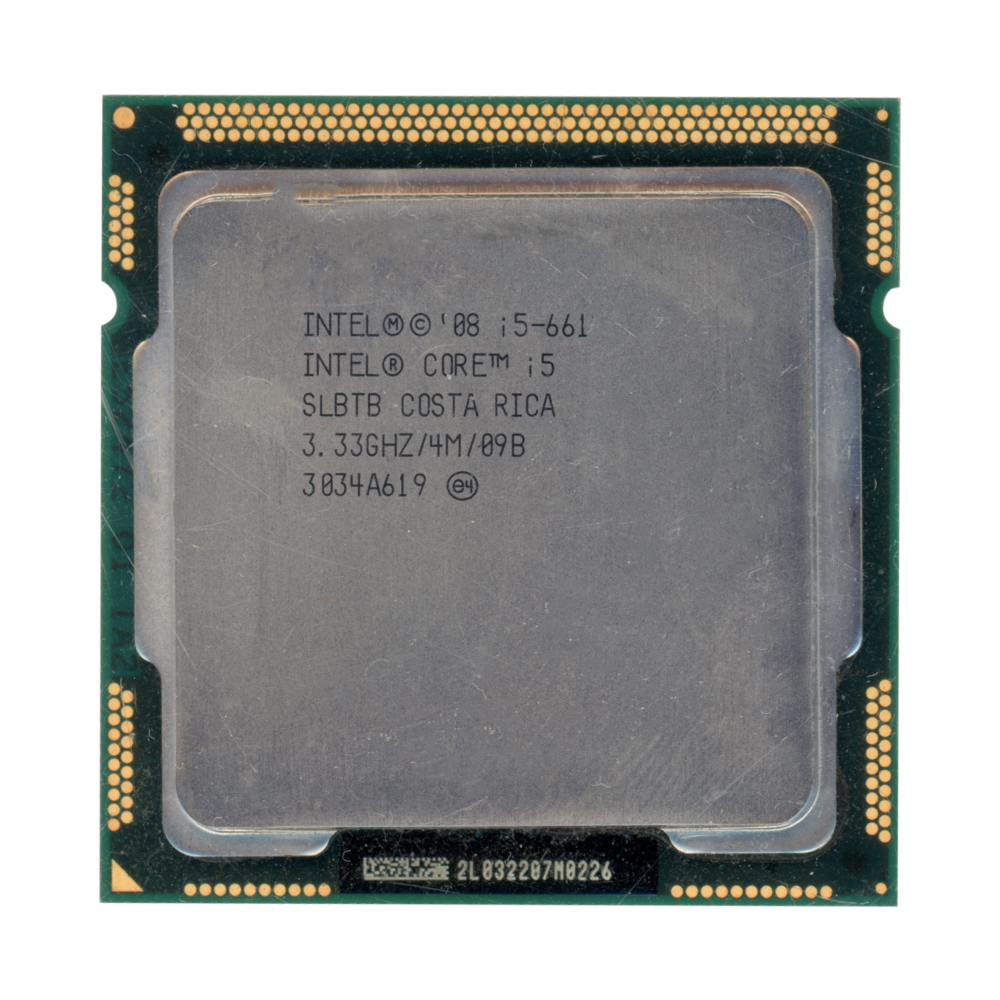 INTEL CORE i5-661 3,33 GHz SLBTB SOCKET LGA1156
