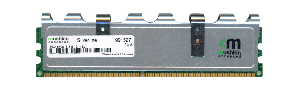 MUSHKIN 1GB DDR2 800MHz PC2-6400 991527 Non-ECC