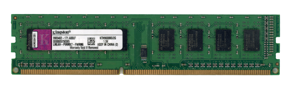 KINGSTON 2GB DDR3 PC3-10600U 1333MHz KTH9600BS/2G 9905402-171.A00LF Non-ECC