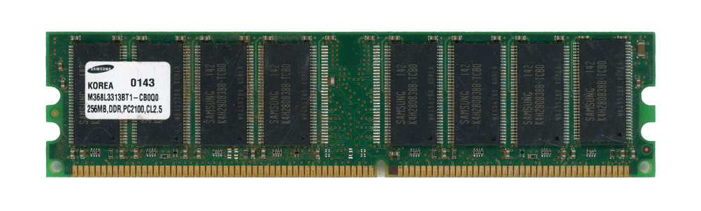 SAMSUNG 256 Mo DDR PC2100U 266 MHz M368L3313BT1-CB0Q0 Non-ECC