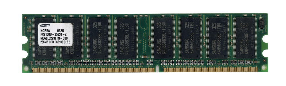 SAMSUNG 256 Mo DDR PC2100U 266 MHz M368L3223ETN-CB0 Non-ECC