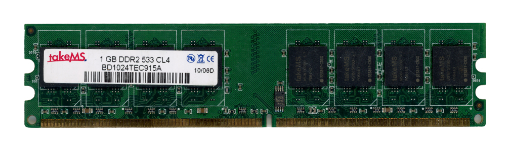 TAKEMS 1 Go DDR2 PC2-4200U 533 MHz BD1024TEC915A Non-ECC
