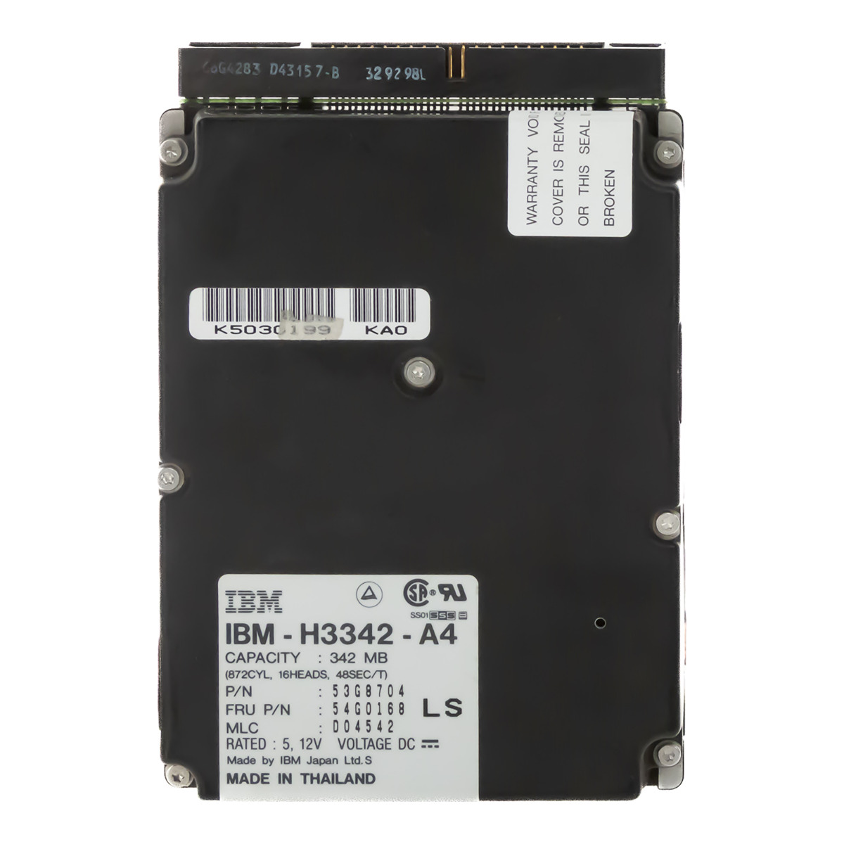 IBM 54G0168 / 53G8704 342 Mo 3.6K ATA 3.5'' H3342-A4