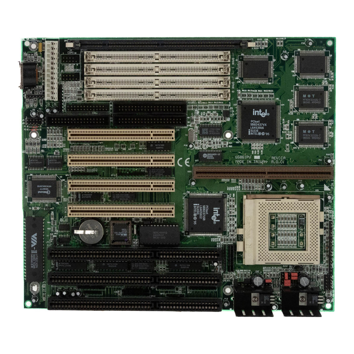 DFI G586IPV 017804 SOCKET 7 FPM/EDO DRAM + SDRAM PCI ISA Baby-AT