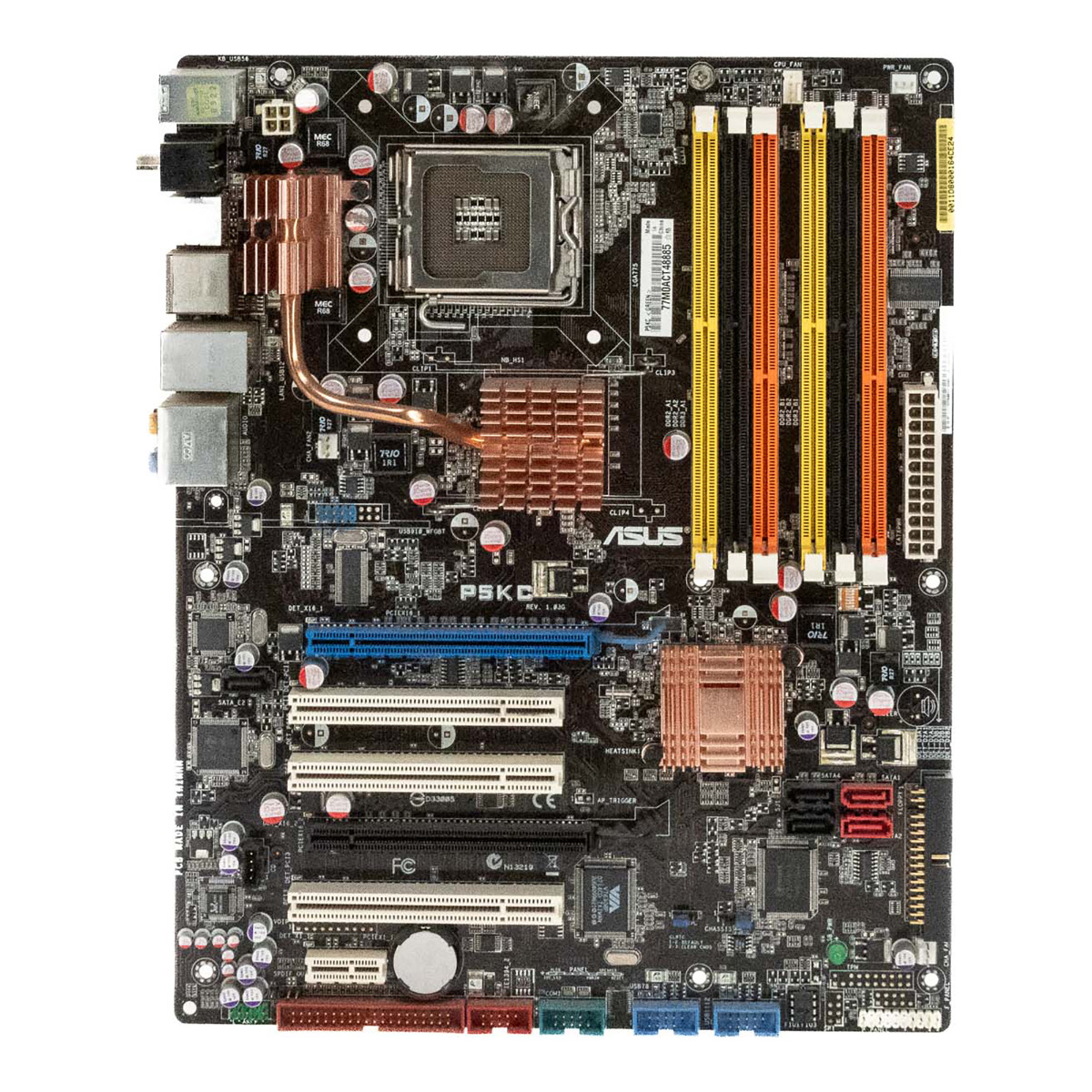 ASUS P5KC SOCKET LGA775 DDR2 / DDR3 PCIe PCI ATX