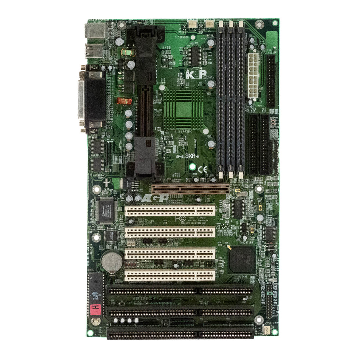 EPOX EP-61BXA-M SOCKET SLOT1 SDRAM AGP PCI ISA ATX