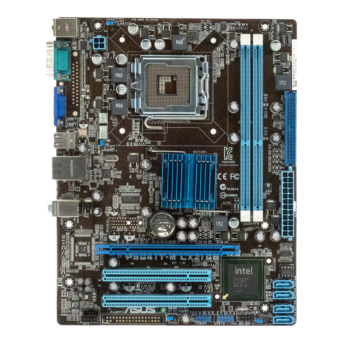 ASUS P5G41T-M LX2/GB socket LGA775 DDR3 PCIe PCI microATX