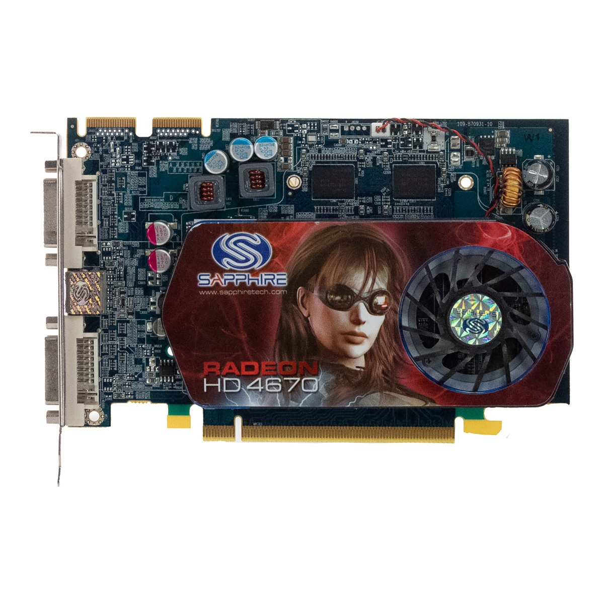 SAPPHIRE ATI RADEON HD 4670 512 Mo GDDR3 188-0BE88-001SA PCIe x16