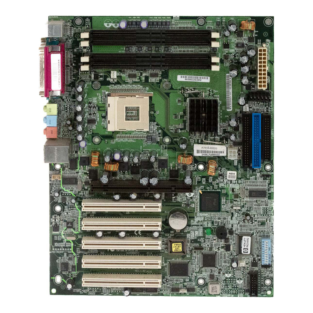 HP A7818-60520 WMTA478 SOCKET 478 RDRAM AGP Pro PCI ATX