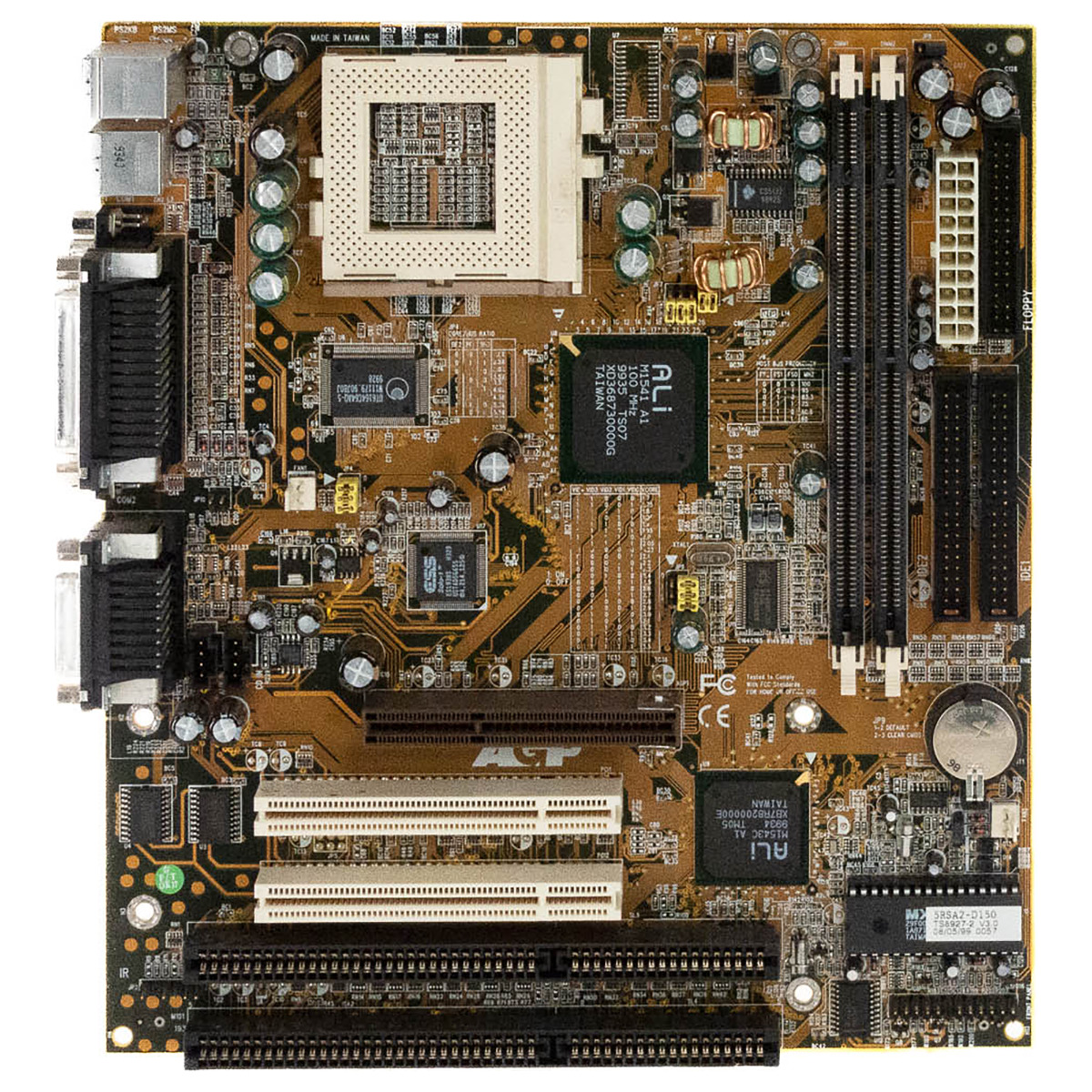 CHAINTECH 5RSA2-D150 SOCKET 7 SDRAM AGP PCI ISA microATX